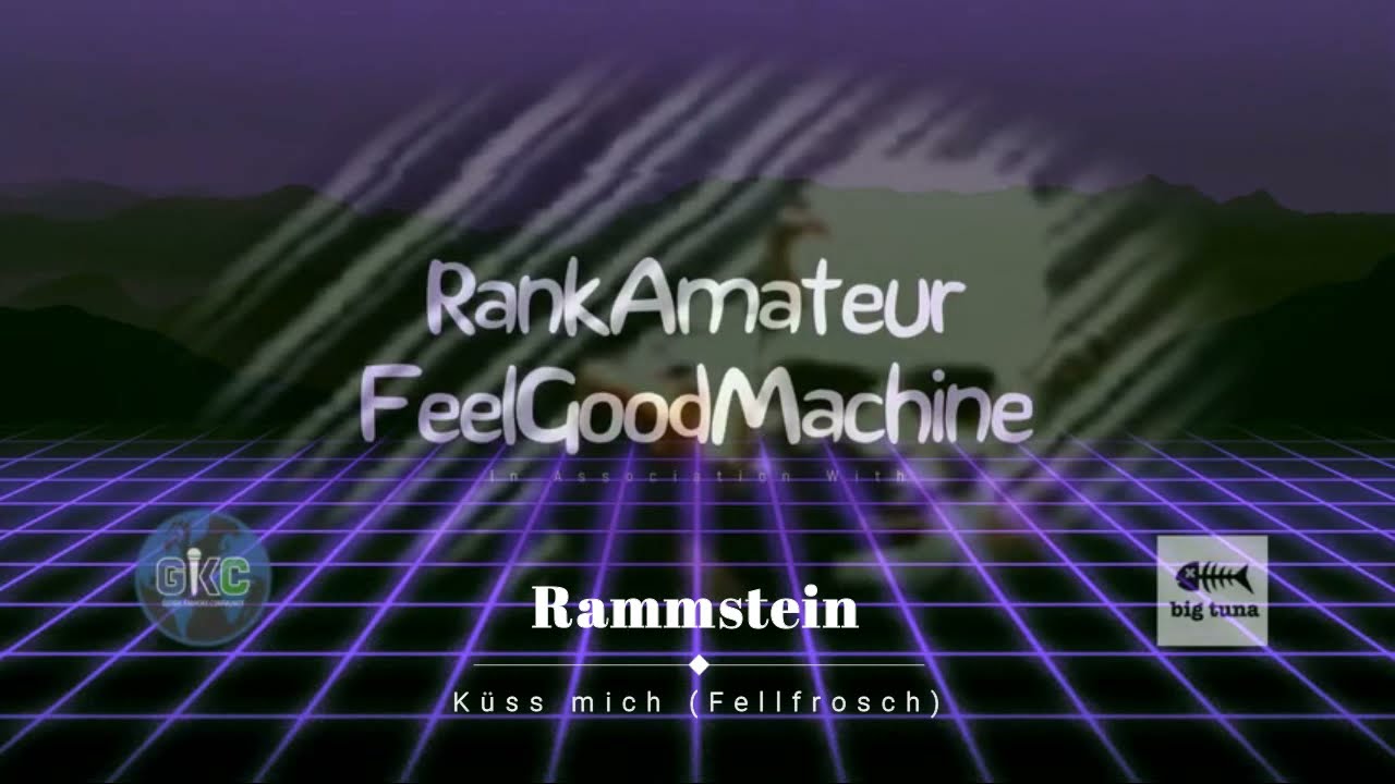 Rammstein - Küss Mich (Fellfrosch)  (karaoke instrumental lyrics) - RAFM Oddball Karaoke