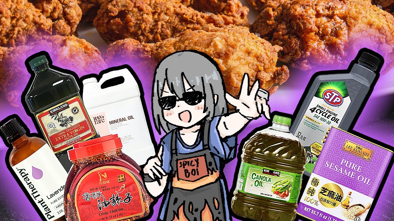 Using MOTOR OIL to fry cursed CHICKEN