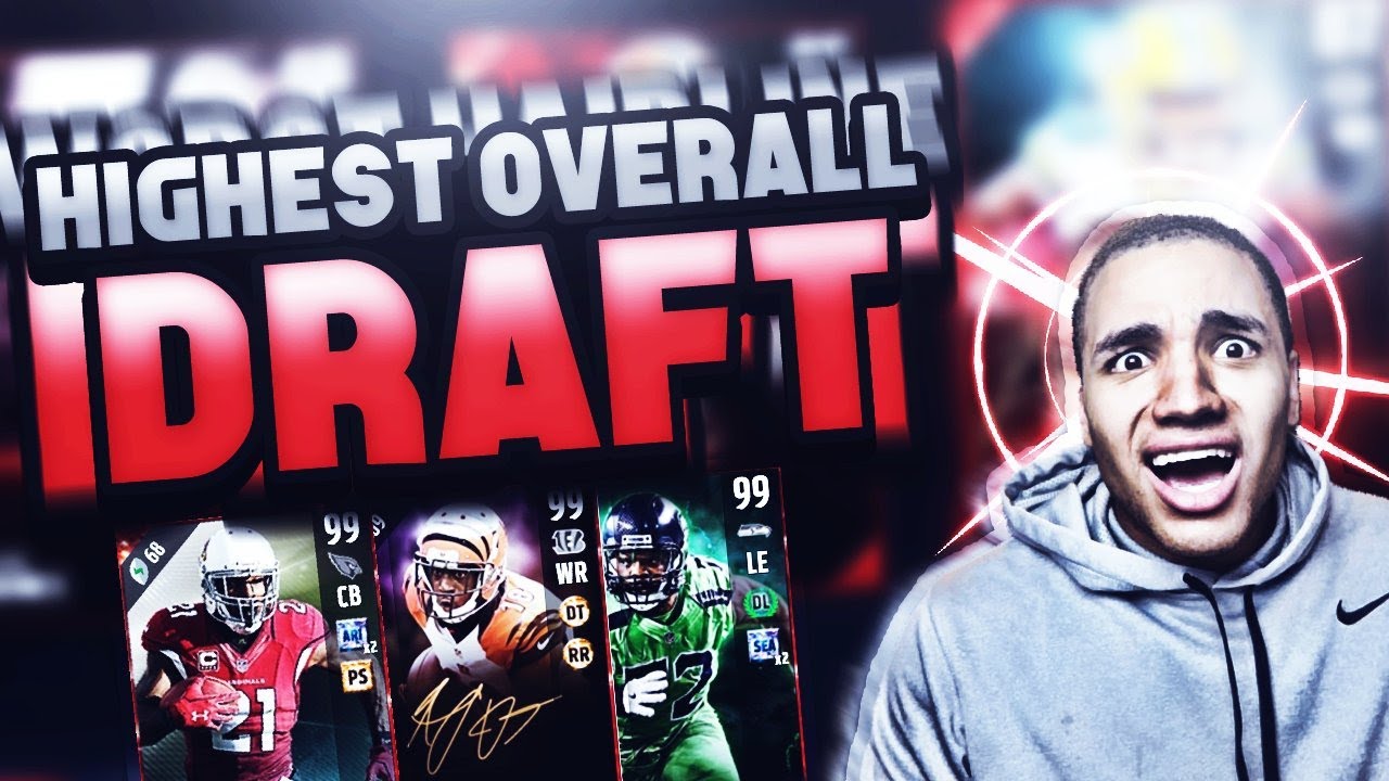HIGHEST OVERALL TEAM DRAFT! MADDEN 17 DRAFT CHAMPIONS