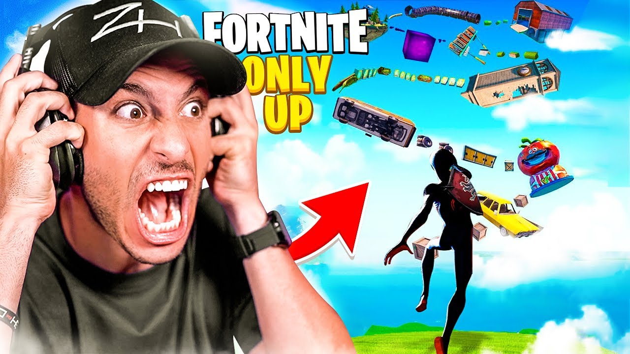 ΜΕ ΠΕΙΣΑΤΕ ΝΑ ΠΑΙΞΩ FORTNITE ONLY UP * CHAPTER 3 * !!!