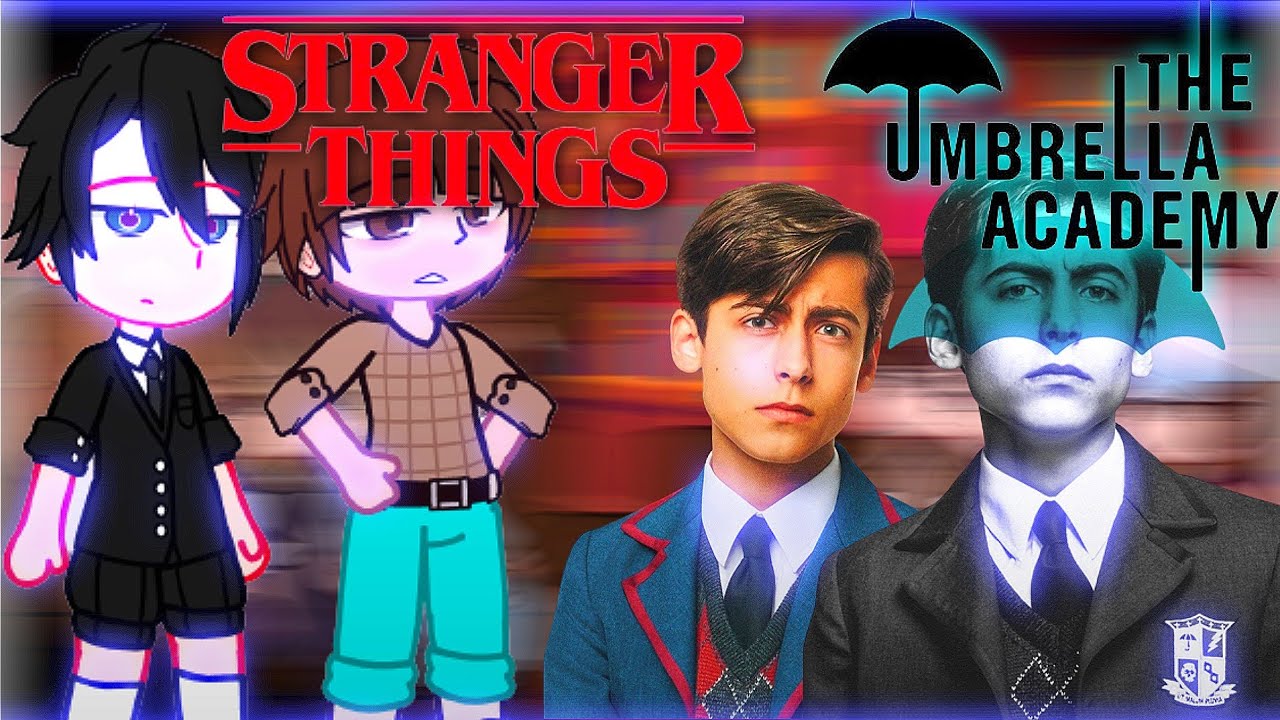 Stranger Things react M!y/n as Five hargreeves | St × Tua | [Short]