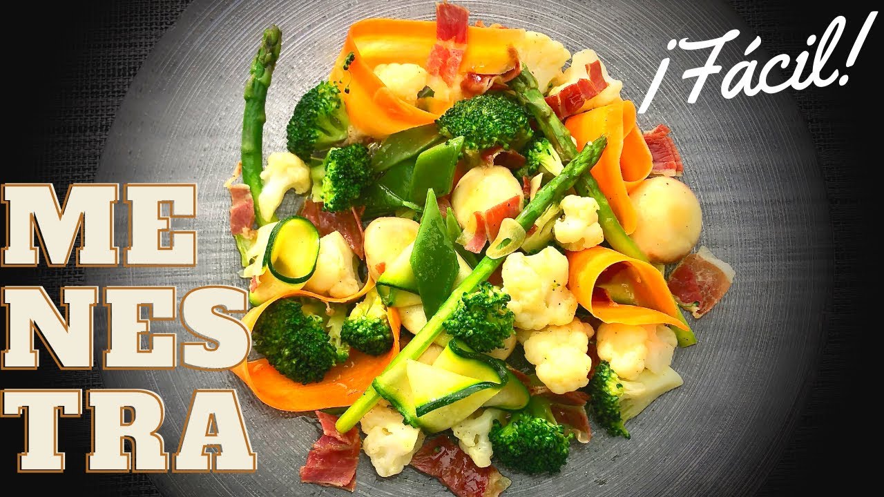 MENESTRA de VERDURAS Frescas MUY FÁCIL 😃 (Aprovecha todos los Nutrientes) - GUILLE RODRIGUEZ