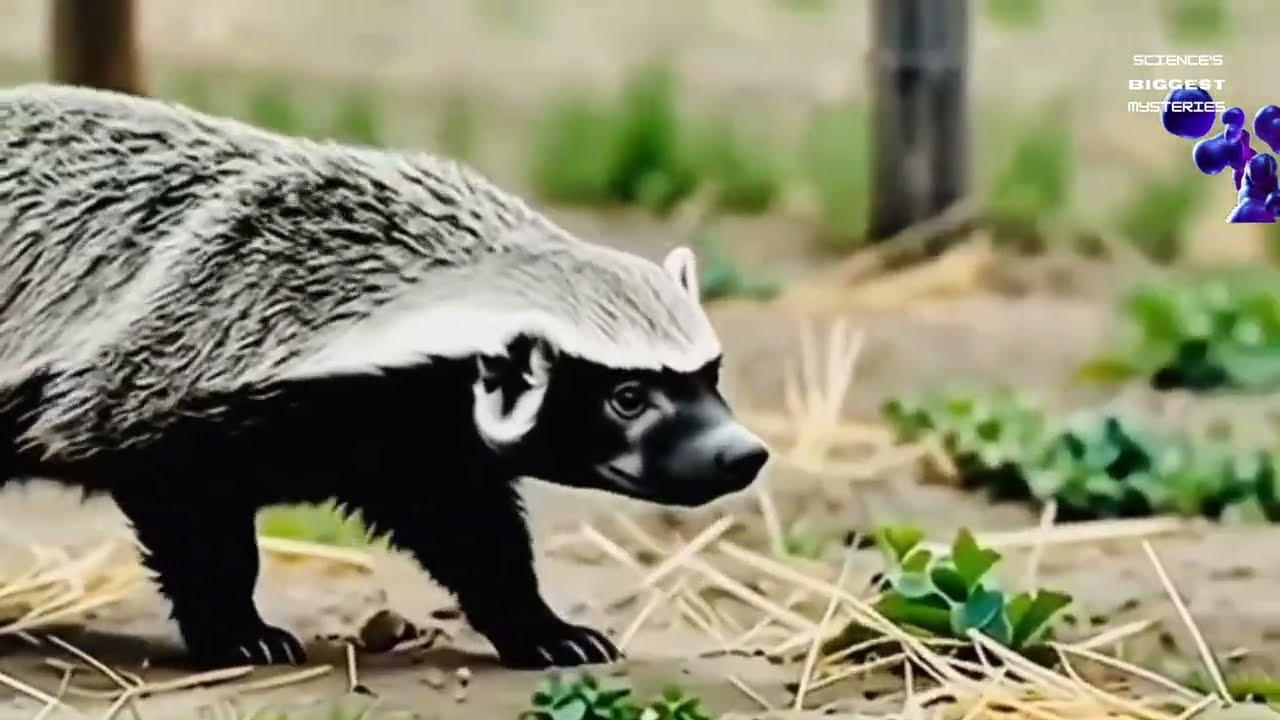This animal EATS a cobra, DIES, then COMES BACK TO LIFE.   #honeybadger #wildlife #facts