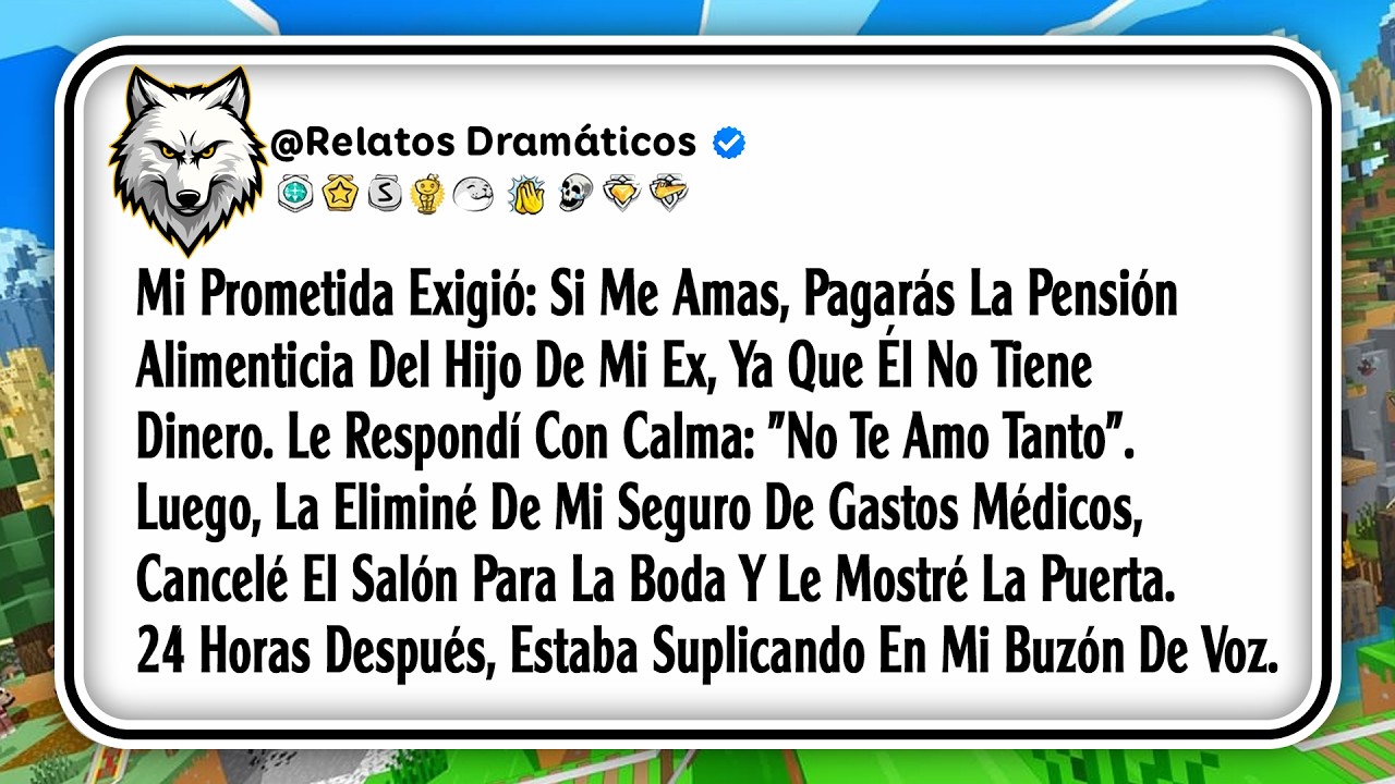 Mi Prometida Exigió: Si Me Amas, Pagarás La Pensión Alimenticia Del Hijo De Mi Ex, Ya Que Él No...
