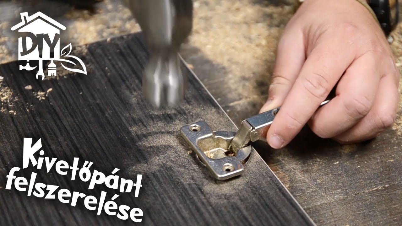 Asztalos praktikák: Kivetőpánt felrakása! | Green Cottage DIY
