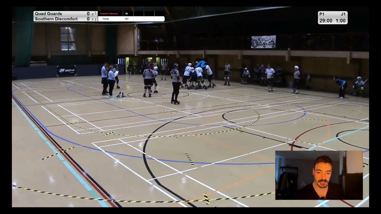Southern Discomfort Roller Derby vs Toulouse Quad Guards @ Men's European Cup 2022: Jam Review