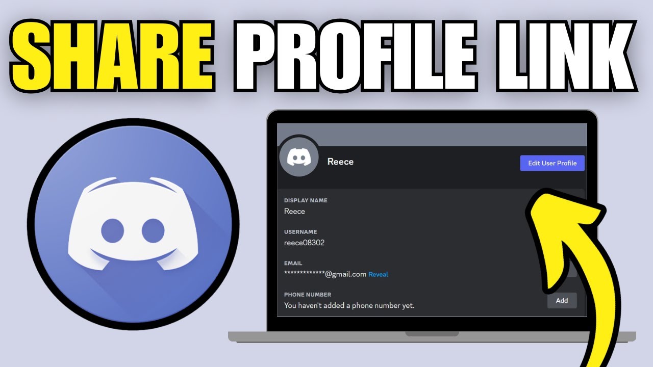 Как найти и поделиться ссылкой на профиль Discord