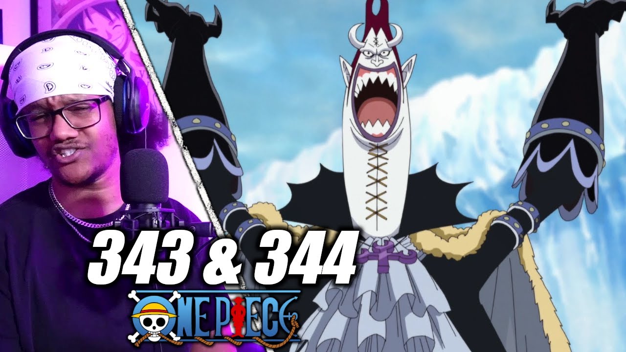 ЭТО ЖЕ ГЕККО МОРИА?! | Реакция на 343 и 344 серии One Piece