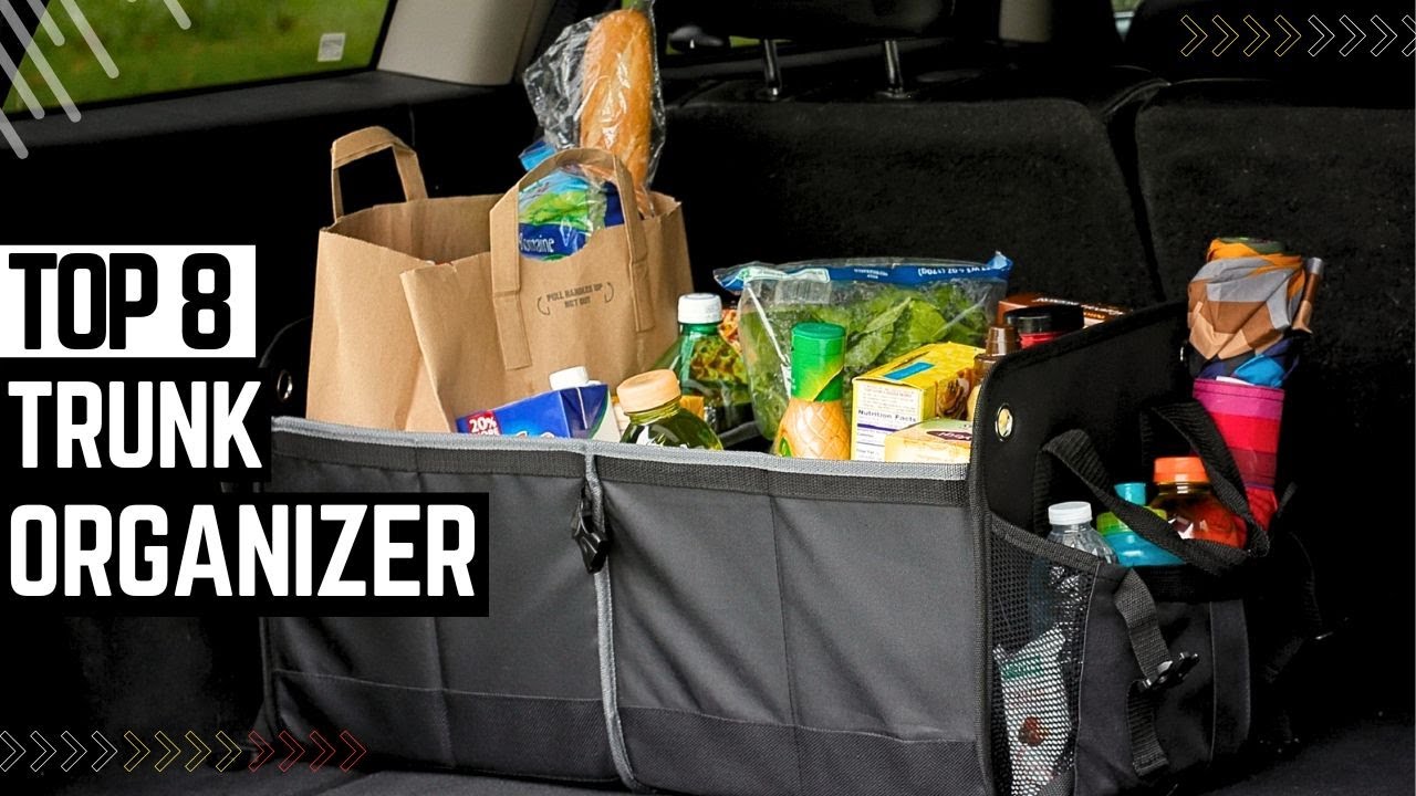Top 8 Best Trunk Organizers For Car 2025 ✅ Keep Your Trunk Neat & Clutter-Free ✅