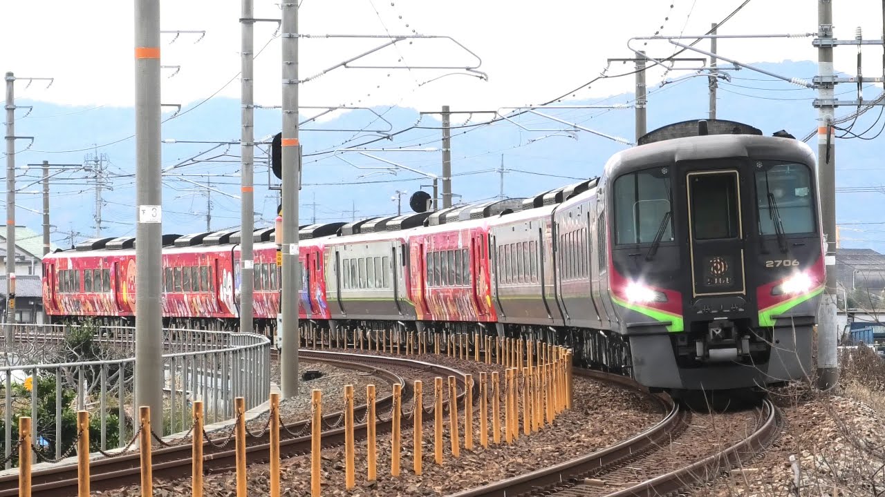 JR四国 年末年始増結！2700系、ｱﾝﾊﾟﾝﾏﾝ列車 8両！土讃線など！2022/12/29.30！