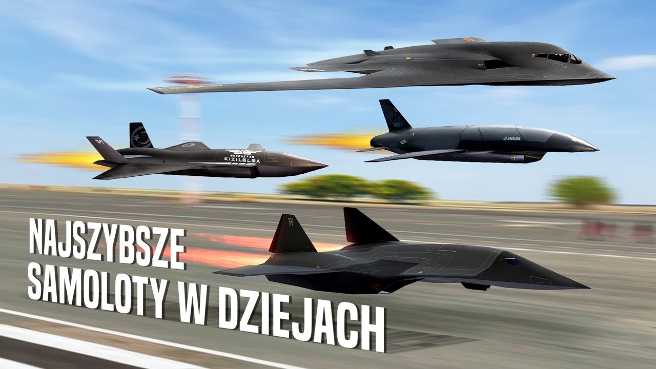 Por&oacute;wnanie Prędkości: Najszybsze Samoloty w Historii Ludzkości