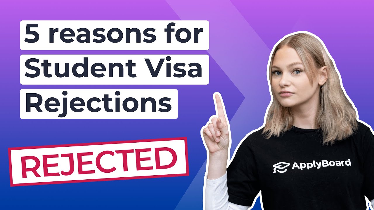 5 reasons for student visa rejections 🚩