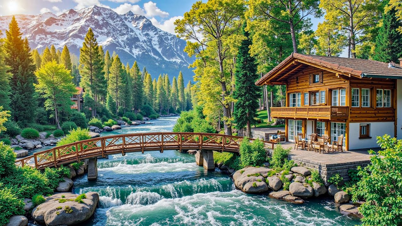 Успокаивающая музыка для релаксации 🌿 Спокойная фортепианная музыка, звуки птиц и природы для глубо