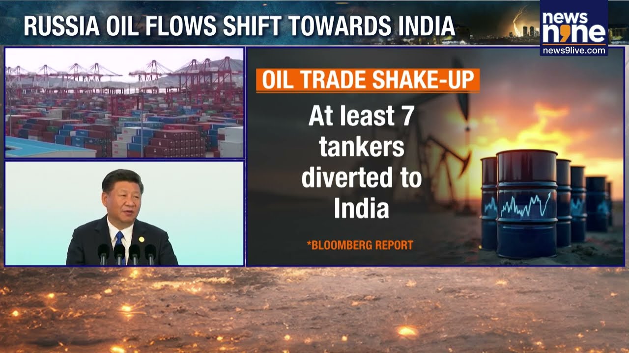 India Boosts Russian Oil Imports, Tankers Divert Mid-Sea Amid Supply Crunch | News9
