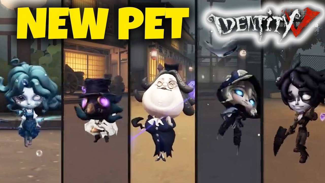 5 NEW CUTE PET Identity V for Survivor & Hunter