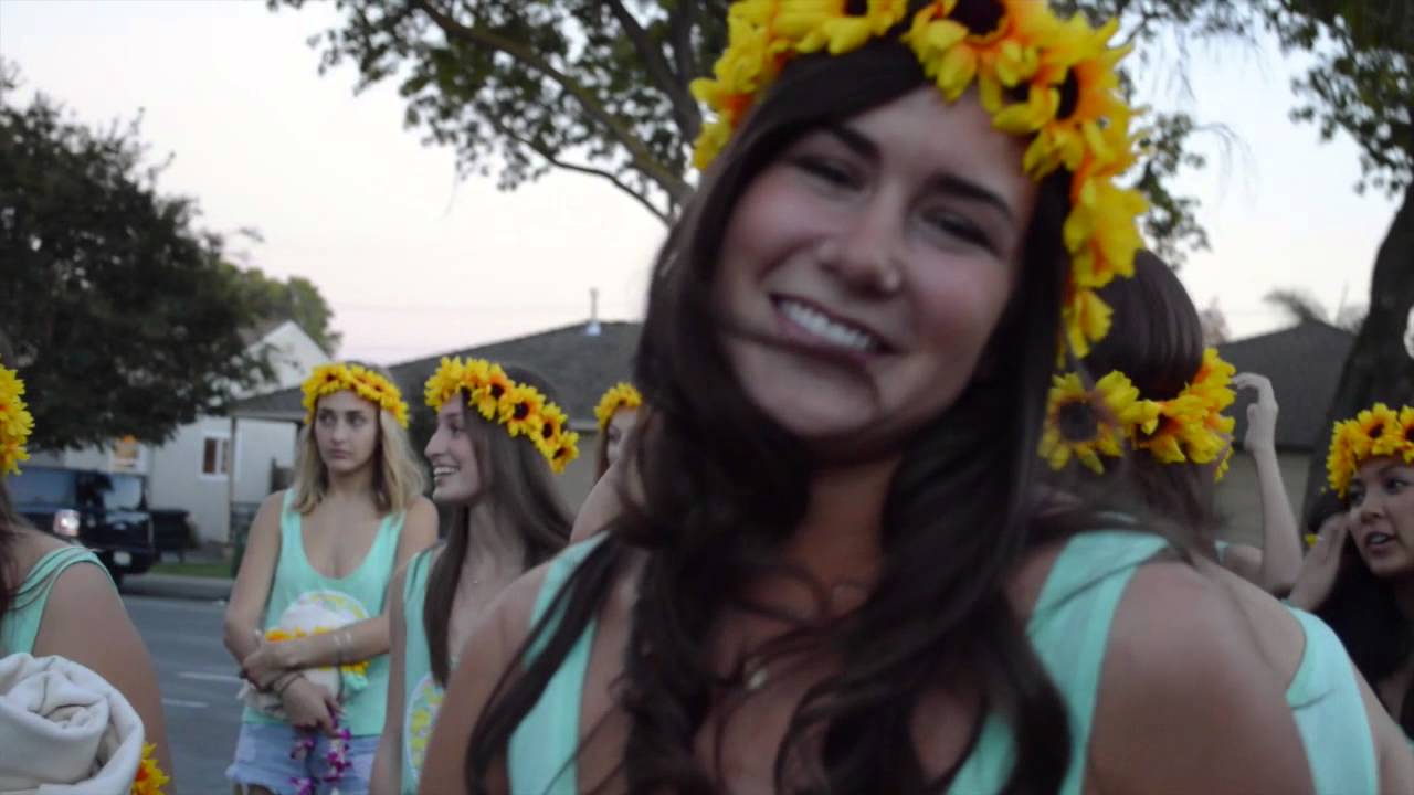Santa Clara University Delta Gamma Bid Day 2014!