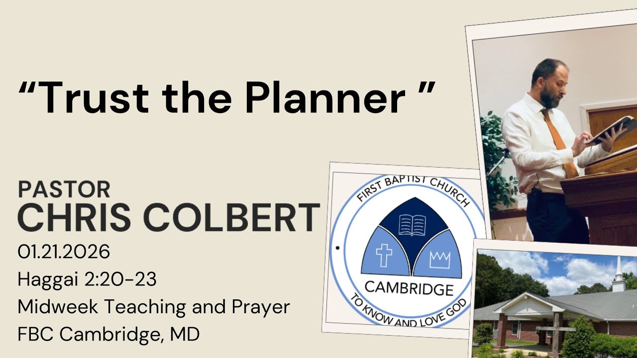 Pastor Chris Colbert - 