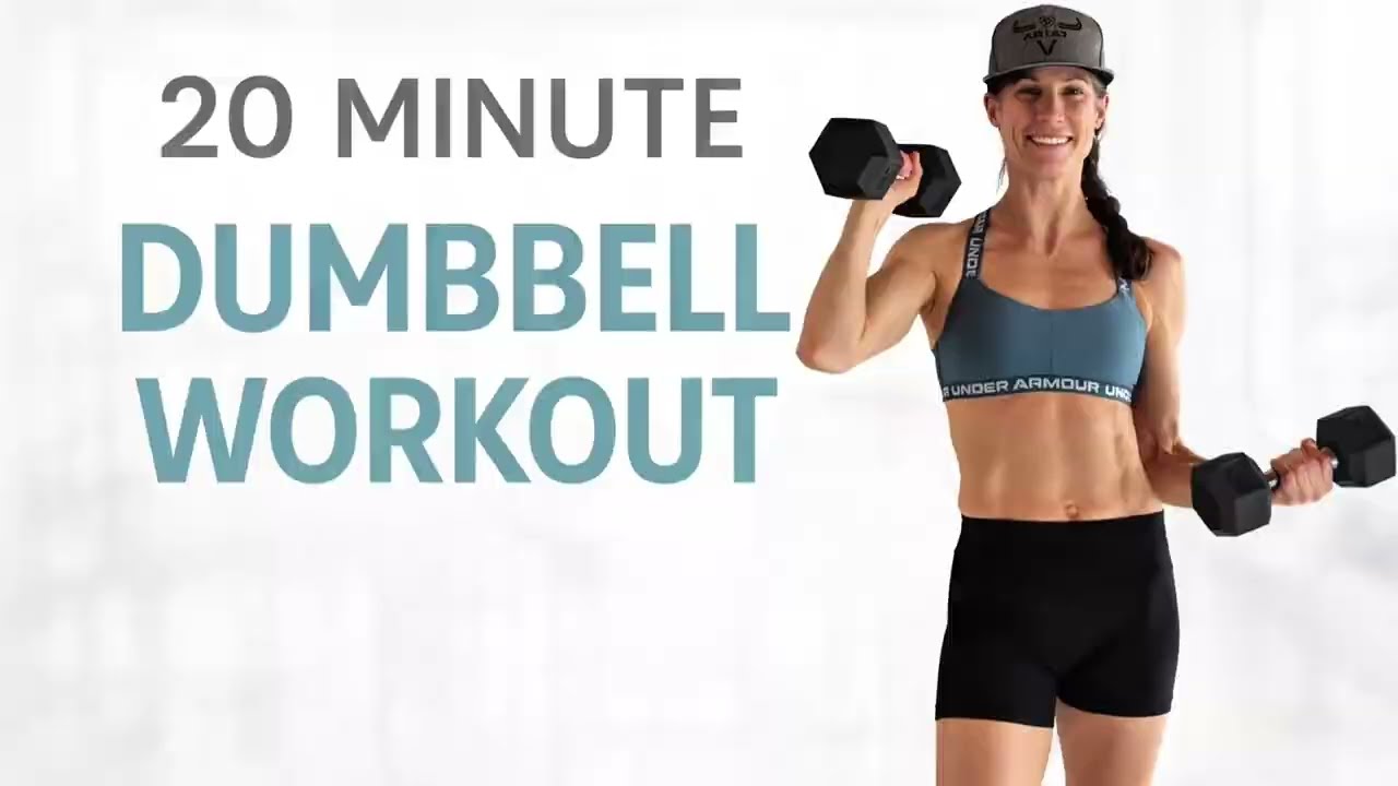 20 Minute Dumbbell Workout for Strength & Fat Loss