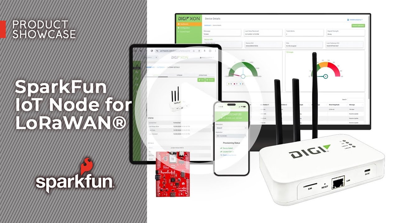 Product Showcase: SparkFun IoT Node for LoRaWAN®