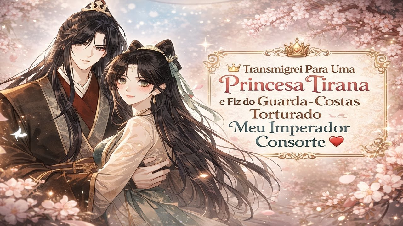 👑 Transmigrei Para Uma Princesa Tirana e Fiz do Guarda-Costas Torturado Meu Imperador Consorte ❤️