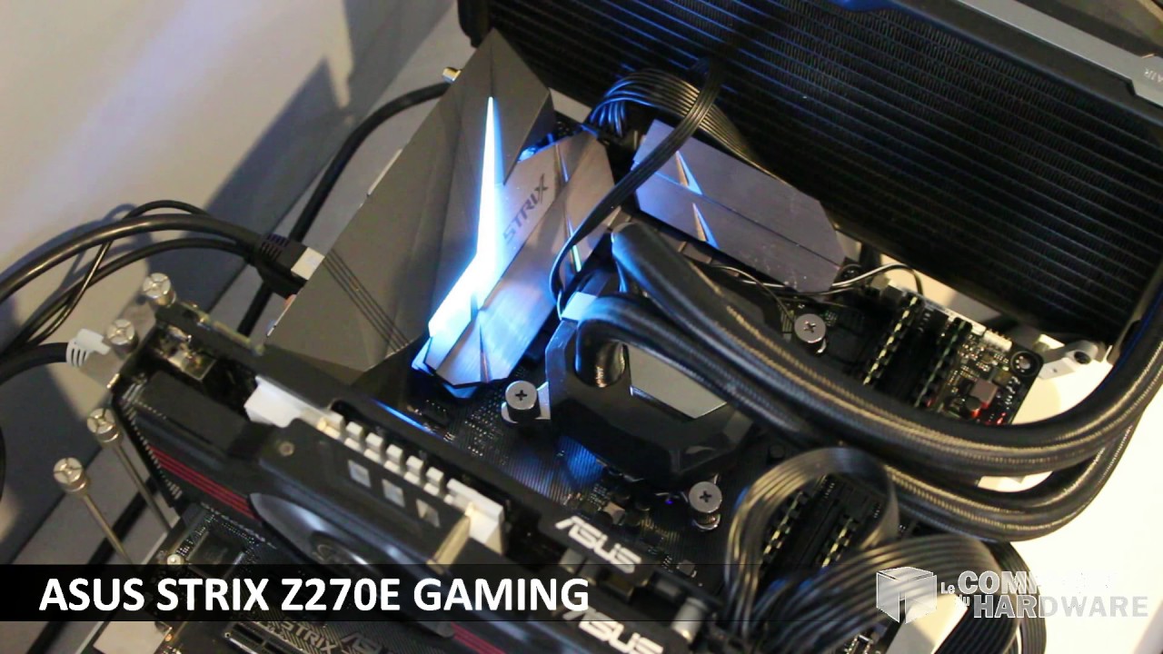 ASUS STRIX Z270E GAMING - Farandole de DEL RGB !