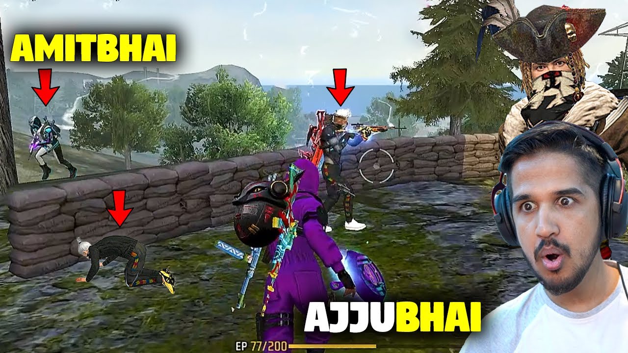 CAN @DesiGamers_  SAVE BOOYAH IN LAST ZONE FOR AJJUBHAI AND @Munnabhaigaming -FREE FIRE HIGHLIGHTS