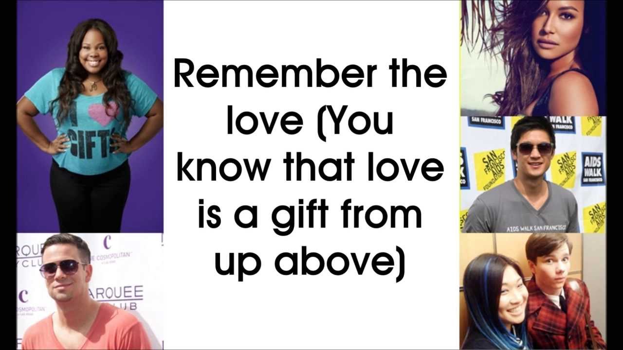 Seasons of Love - Glee Cast (Lyrics)