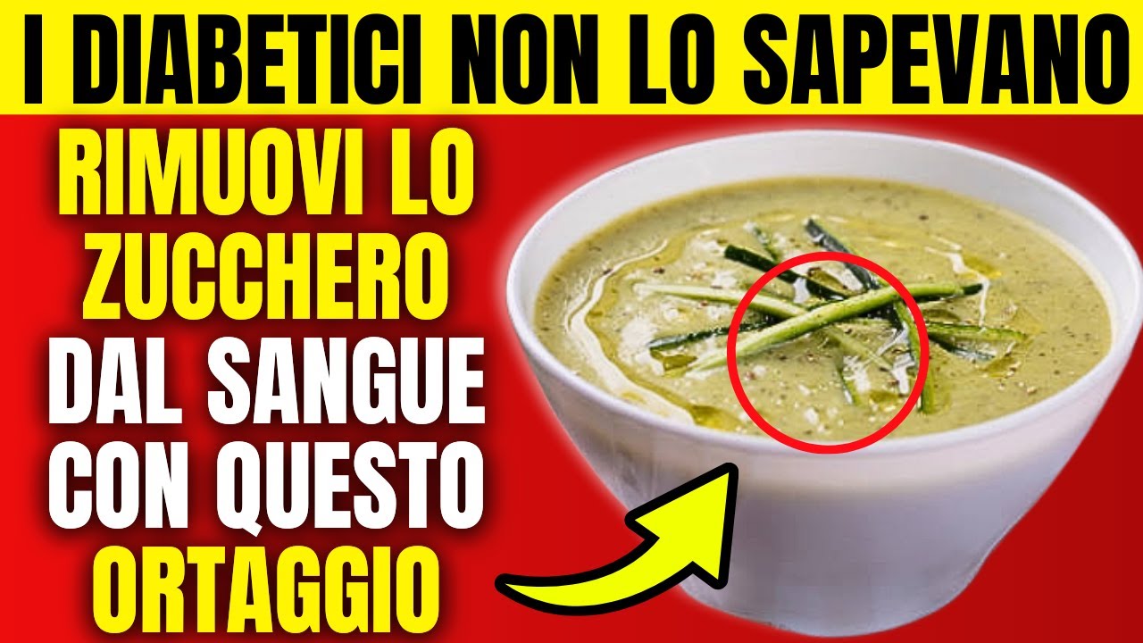 3 VERDURE che i diabetici dovrebbero mangiare prima di dormire!