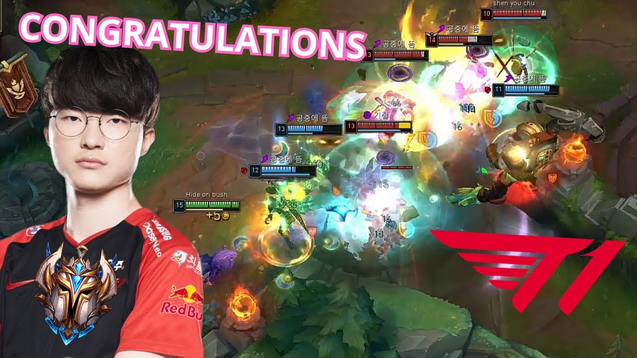 Faker hits challenger before travelling to msi 2023 in London #leagueoflegends #lolclips #t1 #faker