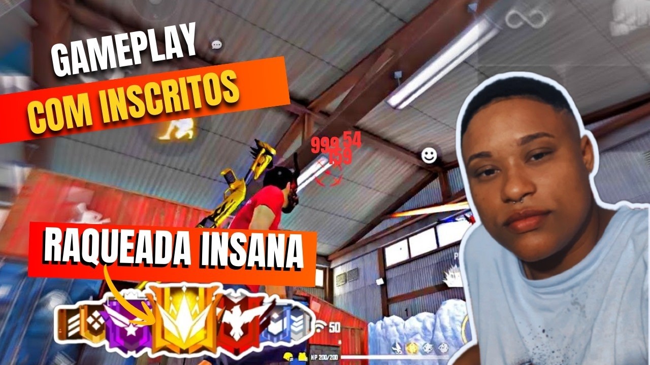 FREE FIRE AO VIVO💙, LIVE ON EM BUSCA DO ELITE💙 ?FF MOBILE 💙, JOGANDO COM INSCRITOS💙