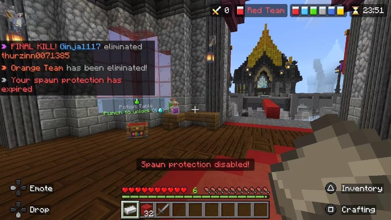 Bedwars  and build  battle