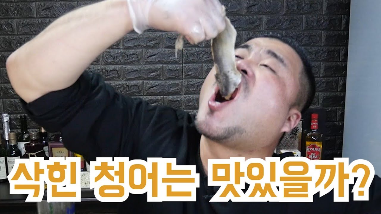 삭힌청어 네덜란드의 진미 더치하링!! Dutch Herring eatingshow mukbang