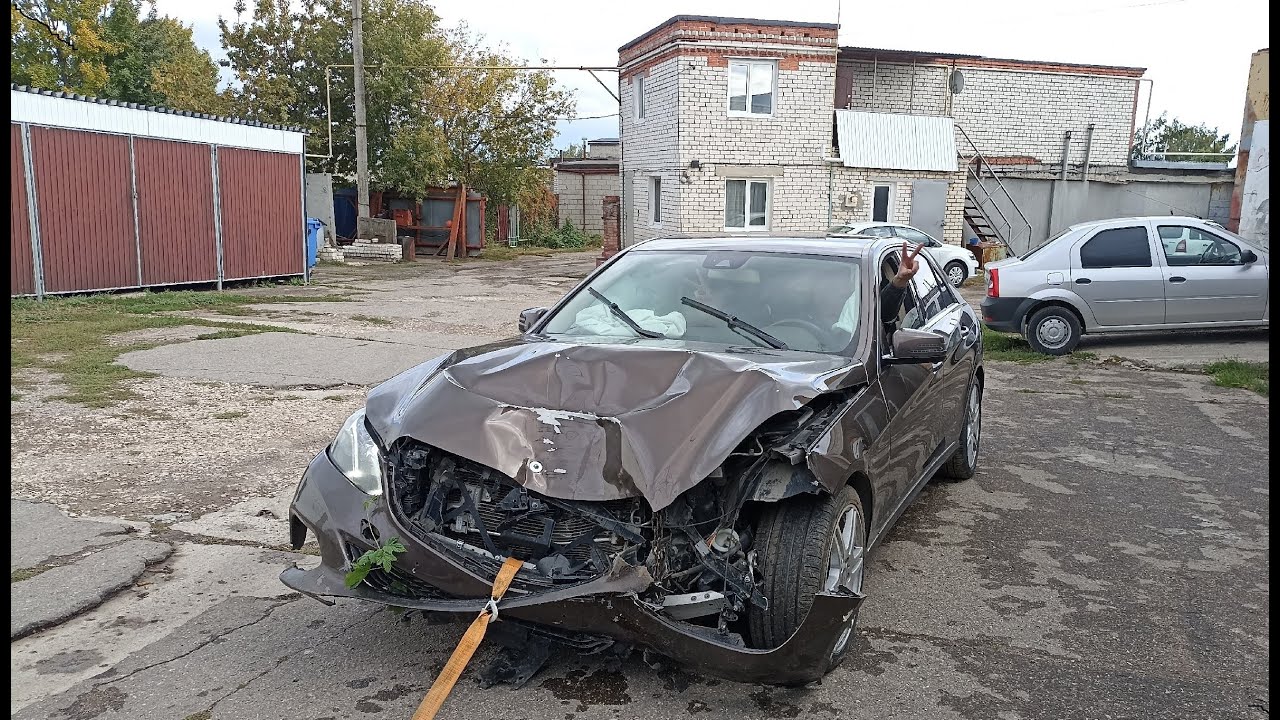 Mercedes-Benz E-Класс W212 , замена  лонжерона.