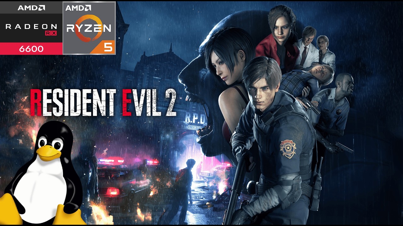 Resident Evil 2 Remake - CachyOS Benchmark Custom High Settings 1080p