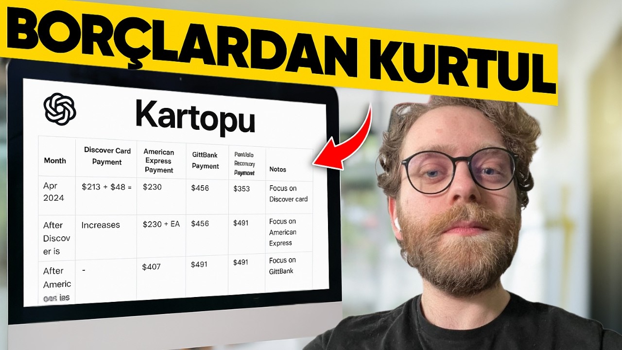 Borçlarını Yapay Zeka ile Bitir! Kolaylığına Şaşıracaksın
