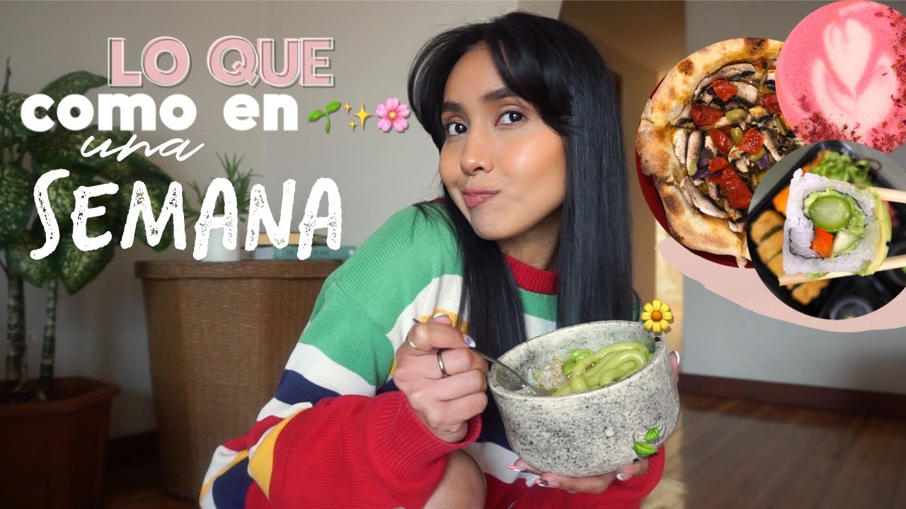 lo que como en una semana
