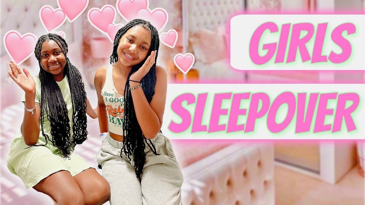EPIC GIRLS SLEEPOVER WITH MY BESTIE AHVI