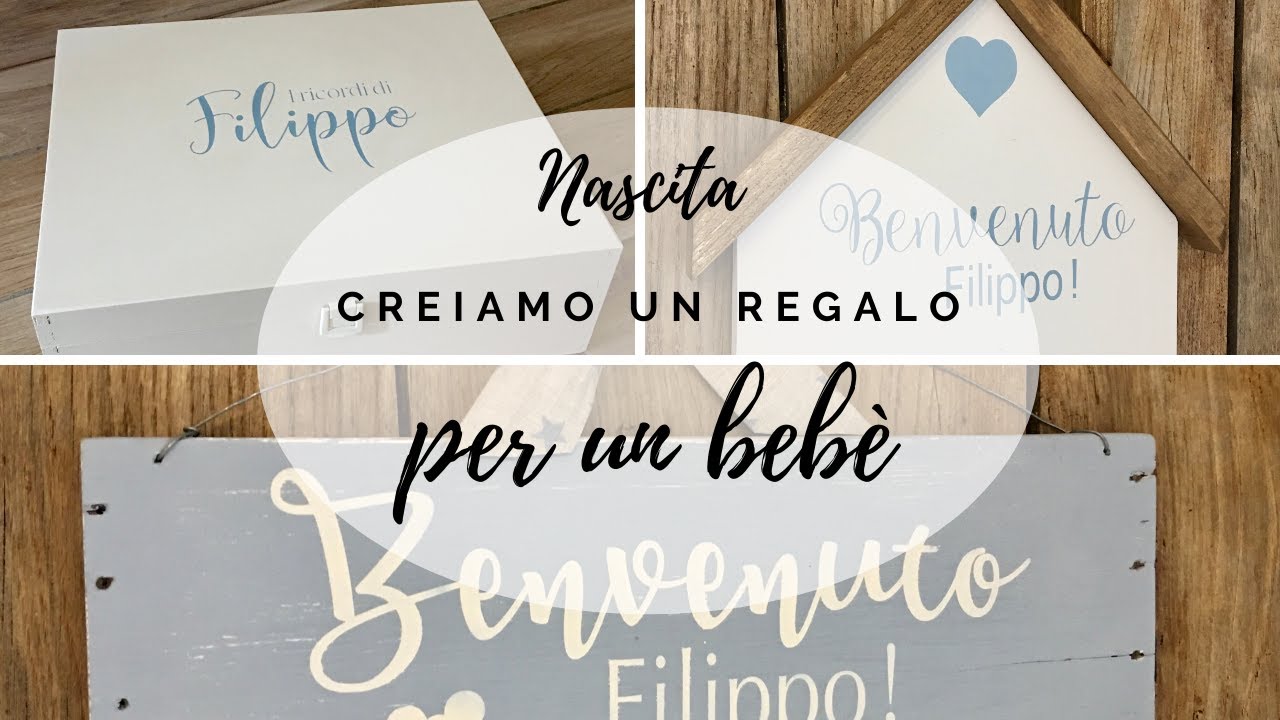 CREIAMO UN REGALO PER LA NASCITA DI UN BEBE!
