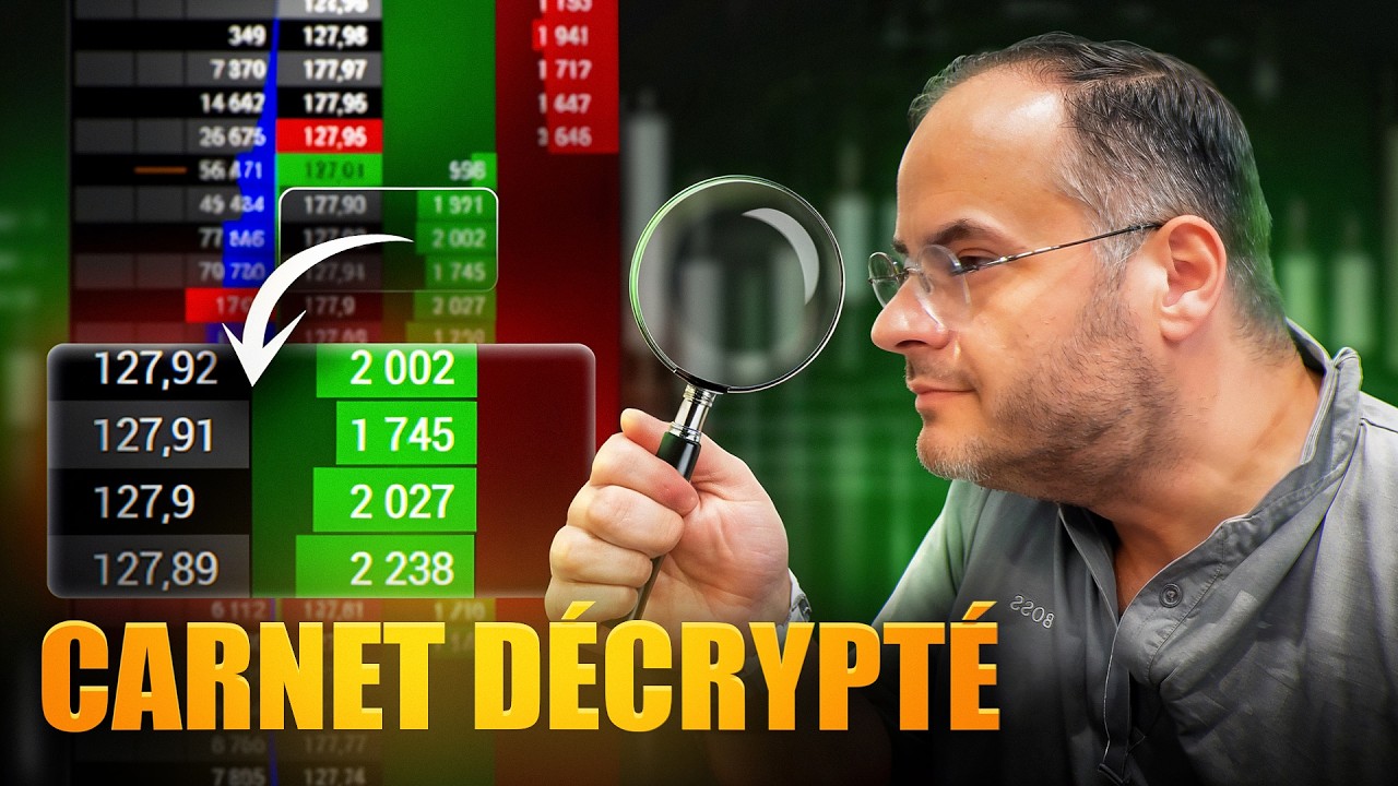 Live Trading : Comment je lis le Carnet d'Ordres en direct (Scalping)