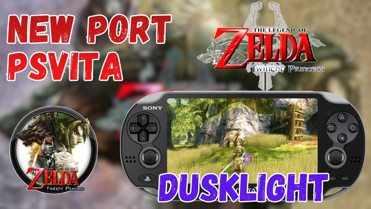 [DUSKLIGHT-ZELDA] NEW PSVITA PORT ZELDA TLP FABULOUS GAME GC #psvita