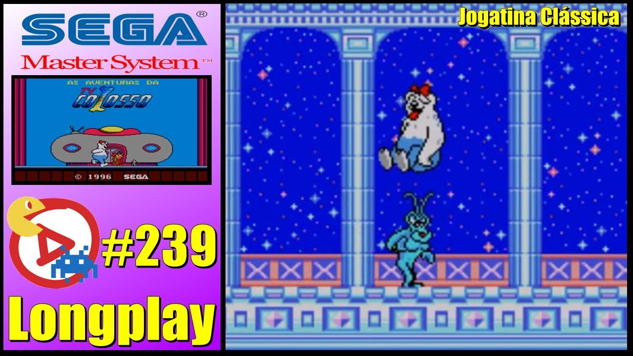 Master System Longplay As Aventuras da TV Colosso - Todos os níveis