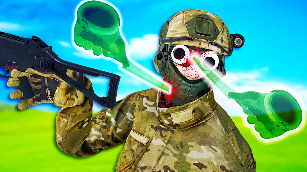 The Invisible Hidden Monster vs Dumb Soldiers in Pavlov VR!
