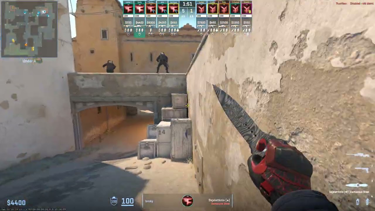 CT Specialist | broky | Dust2 - Short A | 1.28 Rating | 3dmax vs Faze | Fissure Playground 2