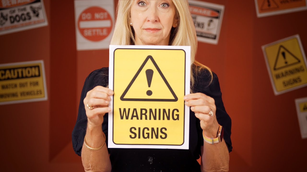 BEWARE! How To Identify Warning Signs In Relationships & Life