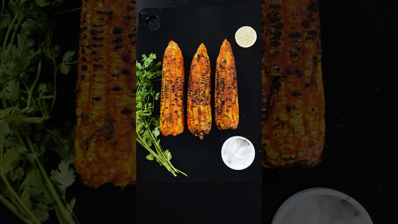 Tandoori Corn 🌽 #shorts