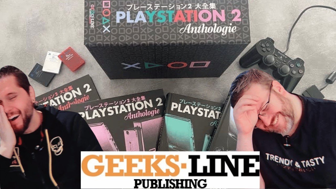 Podcast DREAMCAST GAMECUBE Geek Lines Livre Anthologie PS2