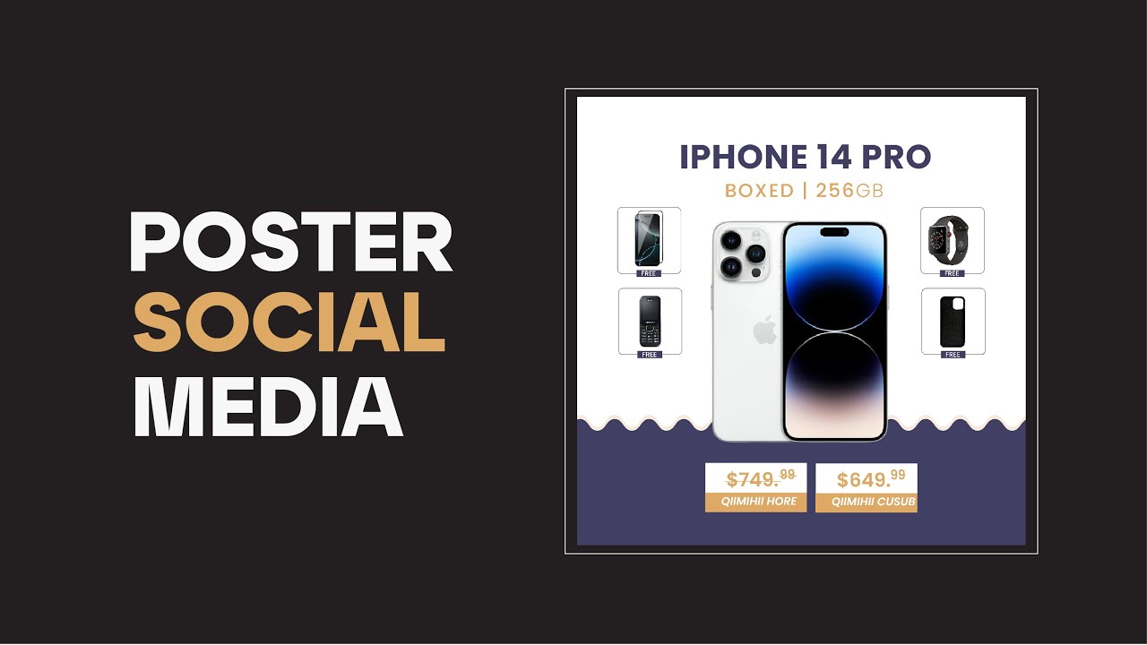 Social Media  Marketing Poster