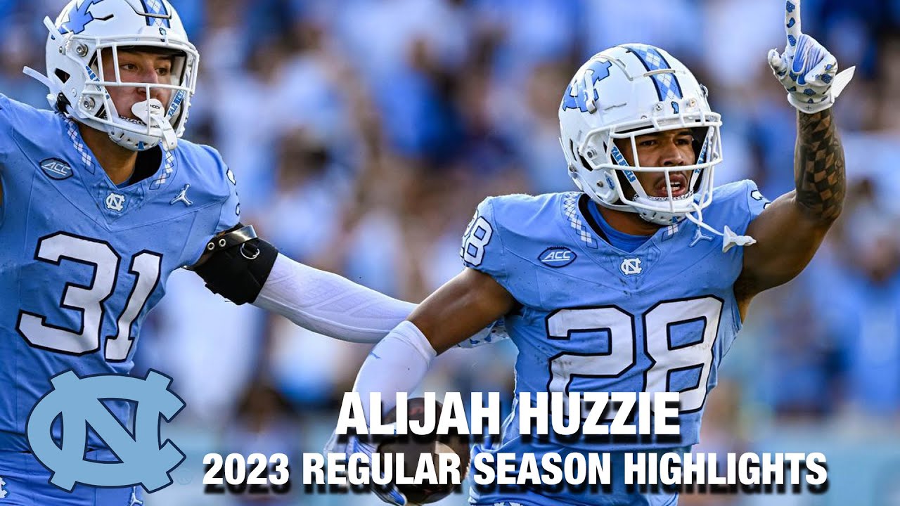 Alijah Huzzie 2023 Regular Season Highlights | North Carolina DB