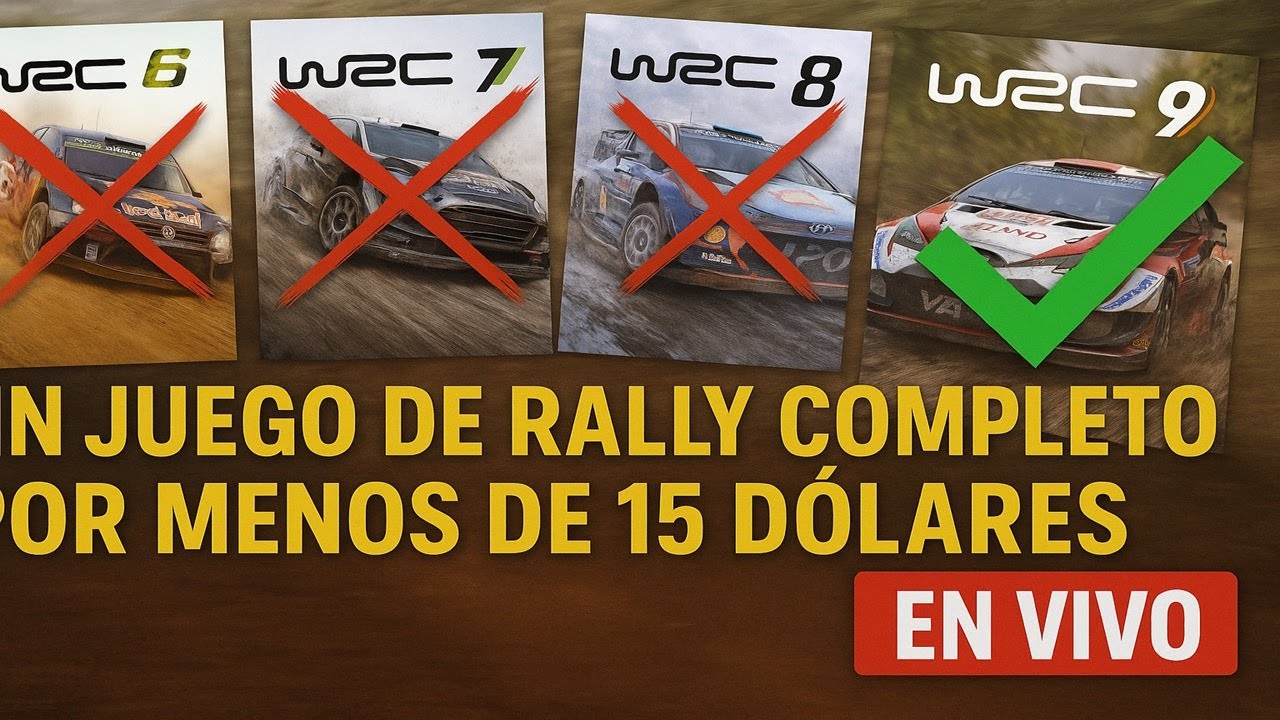 WRC 9 – El RALLY que lo TIENE TODO El punto justo entre realismo, diversión y accesibilidad en vivo