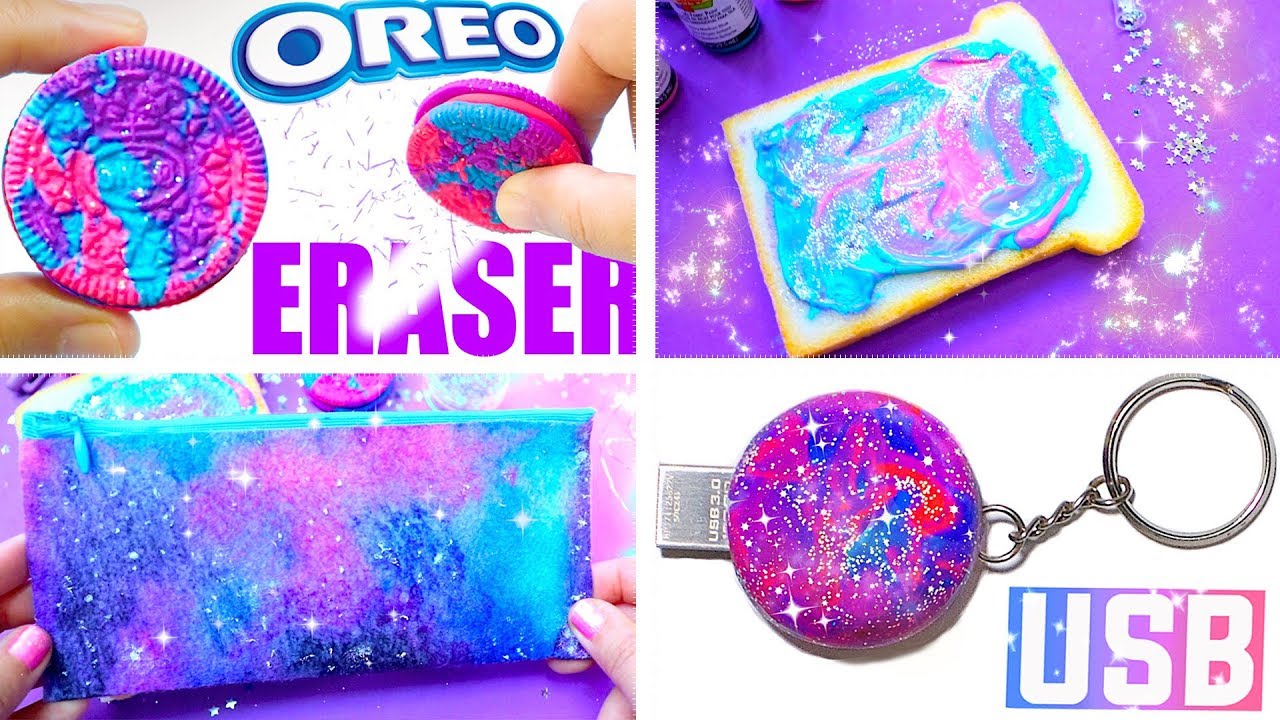 DIY канцелярия / Канцелярия своими руками / Снова в школу 2018
